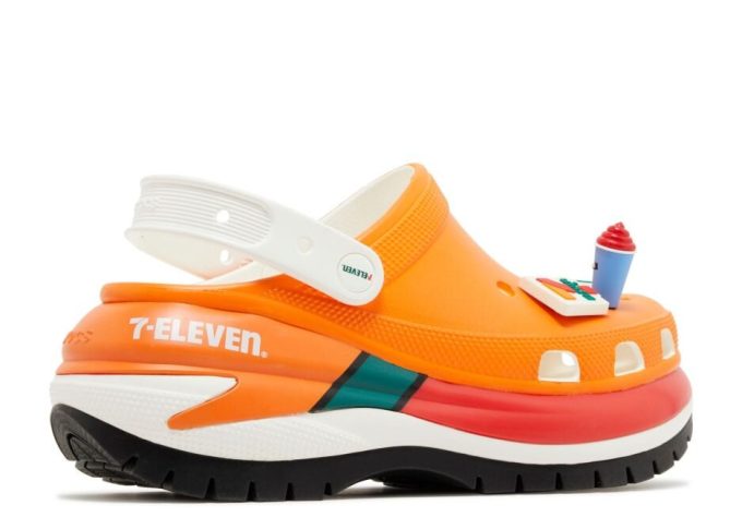 7-Eleven x Mega Crush Clog “Orange”