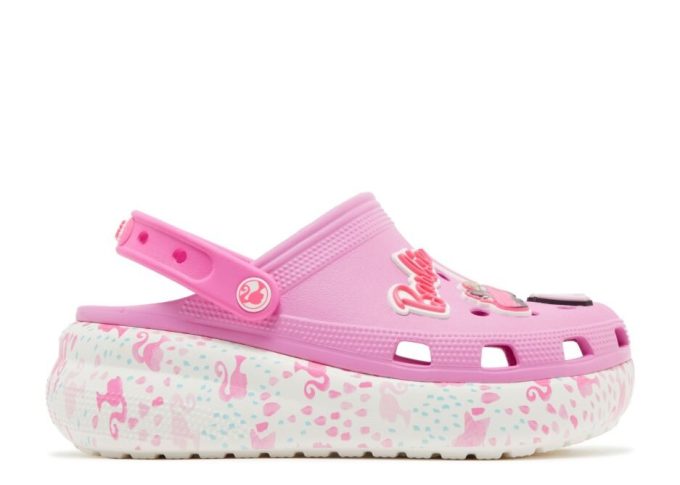 Barbie x Crush Clog Kids “Taffy Pink”