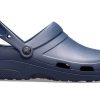 Crocs 2 Flat Deep Blue Sandals 205619-410
