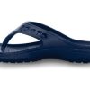 Crocs Baya Light Cozy Flat Flip-Flops Deep Blue 11999-410