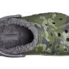 Crocs Baya Lined Clog Printing Fleece Lined Unisex Camouflage Slippers 205975-97G