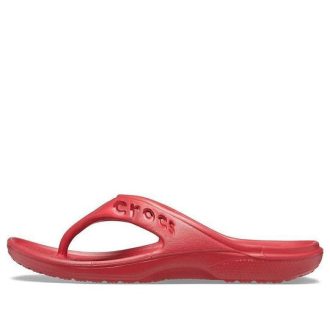 Crocs Baya Minimalistic Casual Flat Flip-Flops Red 11999-6EN