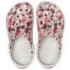 Crocs Bayaband Printed Classic Clogs “White Brown Red” 205840-1CD