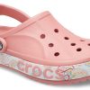 Crocs Bayaband Printing Sandals Pink Unisex 206233-682