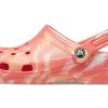 Crocs Beach Orange Marble Sandals 206867-6SN