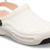 Crocs Bistro Pro Literide Clogs “White Black Orange” 205669-100