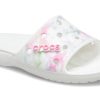 Crocs Classic Bleach Dye Slides “White Pink” 207411-94S