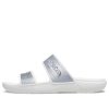 Crocs Classic Casual Fashion Unisex Silver Slippers 207769-90H Crocs Classic Casual Fashion Unisex Silver Slippers 207769-90H