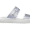 Crocs Classic Casual Fashion Unisex Silver Slippers 207769-90H Crocs Classic Casual Fashion Unisex Silver Slippers 207769-90H