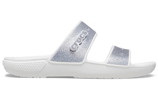 Crocs Classic Casual Fashion Unisex Silver Slippers 207769-90H Crocs Classic Casual Fashion Unisex Silver Slippers 207769-90H
