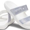 Crocs Classic Casual Fashion Unisex Silver Slippers 207769-90H Crocs Classic Casual Fashion Unisex Silver Slippers 207769-90H