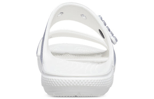 Crocs Classic Casual Fashion Unisex Silver Slippers 207769-90H Crocs Classic Casual Fashion Unisex Silver Slippers 207769-90H