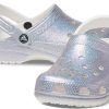 Crocs Classic Casual Unisex Metallic Silver Pink Sandals 207551-90H Crocs Classic Casual Unisex Metallic Silver Pink Sandals 207551-90H