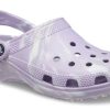 Crocs Classic Casual Unisex Purple Sandals 206867-5PT