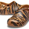 Crocs Classic clog Animal Printing Beach Tiger Stripes Yellow Sandals 206676-2ZF