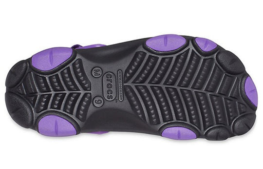 Crocs Classic Clog Black Purple Sandals “Black Purple” 206340-09V Crocs Classic Clog Black Purple Sandals “Black Purple” 206340-09V