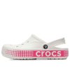 Crocs Classic Clog Breathable Non-Slip Shoe Pink White 206852-100