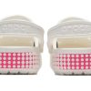 Crocs Classic Clog Breathable Non-Slip Shoe Pink White 206852-100