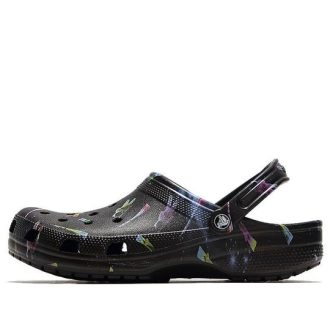 Crocs Classic Clog Casual Breathable Beach Shoes Black Unisex 206868-001