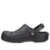 Crocs Classic Clog Casual Stay Warm Shoe Unisex Black 203766-060