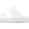 Crocs Classic Clog Cozy Casual Shoe Unisex White 206761-100