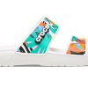 Crocs Classic Clog Cozy Unisex White Multi-Color Slippers “White” 207856-94S