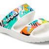 Crocs Classic Clog Cozy Unisex White Multi-Color Slippers “White” 207856-94S