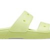 Crocs Classic Clog Cozy Unisex Yellow Slippers 206761-75U