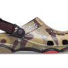 Crocs Classic Clog Desert Camouflage Beach Unisex Black Brown Sandals 207305-088