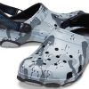 Crocs Classic Clog Desert Camouflage Outdoor Beach Unisex Black Gray Sandals 207305-097
