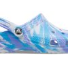 Crocs Classic Clog Marble Beach Sports Unisex White Blue Sandals “White Blue” 206867-1FK Crocs Classic Clog Marble Beach Sports Unisex White Blue Sandals “White Blue” 206867-1FK