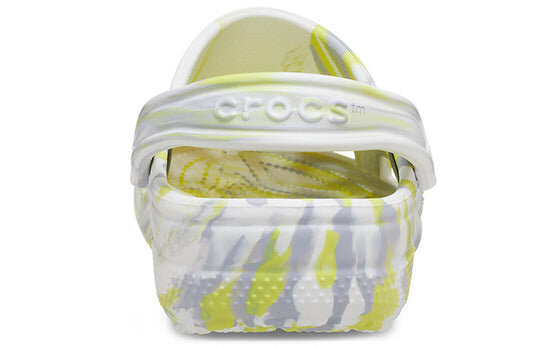 Crocs Classic Clog Marble Beach Sports Unisex White Gray Sandals “White Gray” 206867-1FJ Crocs Classic Clog Marble Beach Sports Unisex White Gray Sandals “White Gray” 206867-1FJ