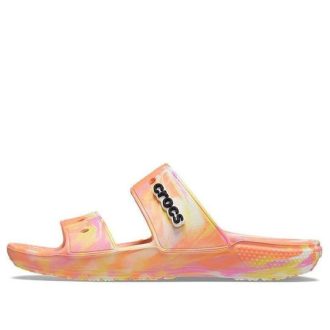 Crocs Classic Clog Marble Beach Unisex Red Multi-Color Slippers “Red” 207701-83F Crocs Classic Clog Marble Beach Unisex Red Multi-Color Slippers “Red” 207701-83F