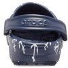 Crocs Classic Clog Printing Sandals Deep Blue 206053-462