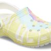 Crocs Classic Clog Tie Dye Beach Sandals Multi-Color Unisex 205453-94S Crocs Classic Clog Tie Dye Beach Sandals Multi-Color Unisex 205453-94S