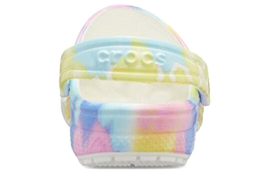 Crocs Classic Clog Tie Dye Beach Sandals Multi-Color Unisex 205453-94S Crocs Classic Clog Tie Dye Beach Sandals Multi-Color Unisex 205453-94S