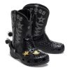 Crocs Classic Cowboy Boot “Black” 208695-001