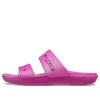 Crocs Classic Cozy Unisex Purple Red Sandals 206761-6SV