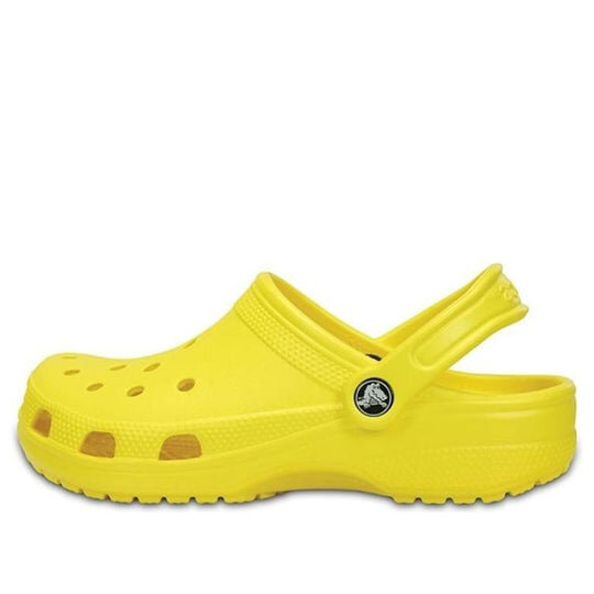 Crocs Classic Crocs Beach Unisex bright yellow Sandals 10001-7C1 Crocs Classic Crocs Beach Unisex bright yellow Sandals 10001-7C1