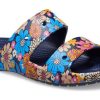 Crocs Classic Crocs Retro Floral Sandals “Blue Multi” 208975-4HQ