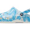 Crocs Classic Duke Print Clogs “Blue White” 210003-4OX