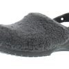 Crocs Classic Fuzz Mania Clogs “Slate Grey” 206625-0DA