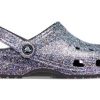 Crocs Classic Glitter Clogs “Silver Multi” 205942-0C4