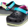 Crocs Classic Hiker Clog “Black Blue Yellow” 206772-0C4