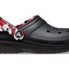 Crocs Classic Lined Camo Clog “Black & Red” 208047-063