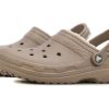 Crocs Classic Lined Clogs “Mushroom Bone” 203591-2YB