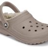Crocs Classic Lined Clogs “Mushroom Bone” 203591-2YB