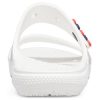 Crocs Classic Non-Slip Wear-Resistant Sports Slippers Unisex White 207350-94S