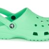 Crocs Classic Outdoor Flat Heel Sports Slippers Green 10001-3U3