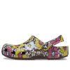 Crocs Classic Retro Floral Clogs “Yellow Pink” 208954-6WF